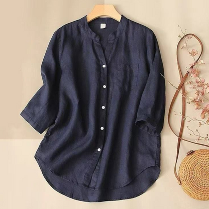 Pure cottom plain shirt