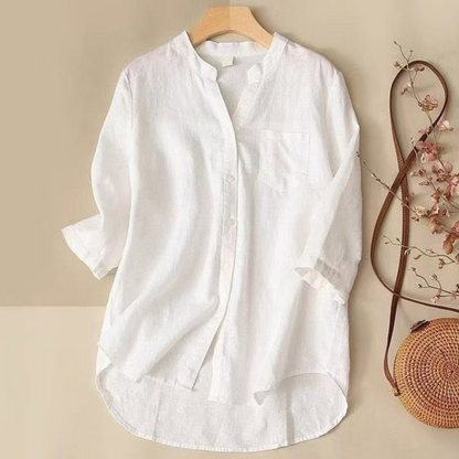 Pure cottom plain shirt